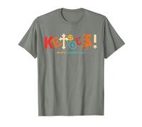 Ropa Vintage Kets4Eki Devils Neighborhood Camiseta, Hombre, Verde Militar Jaspeado, L