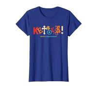 Ropa Vintage Kets4Eki Devils Neighborhood Camiseta, Mujer, Azul Real, XS