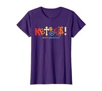 Ropa Vintage Kets4Eki Devils Neighborhood Camiseta, Mujer, Morado, S