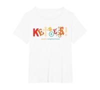 Ropa Vintage Kets4Eki Devils Neighborhood Camiseta, Mujer Tallas Grandes, Blanco, 2XL Grande