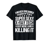 Ropa Xray Tech - Divertido diseño de técnico de Rayos X Camiseta gráfica económica, Hombre, Negro, XL