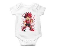 Ropa4 Body de manga corta Goku Athletic Club de Bilbao 25-26 (3- body 12 meses)(Blanco manga corta)
