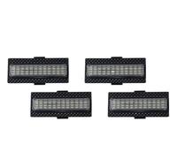 Ropaix Faros Antiniebla Para Jeep Para Wrangler JL 2024 2025 led parrilla luces frontales parachoques diurnas corriendo blanco amarillo(LED White)