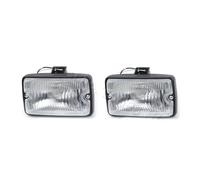 Ropaix Faros Antiniebla Para PEUGEOT 205 Para GTI Para CTI 106 306 Para Mi16 H3 Lámpara Niebla Delantera Coche Lámpara Niebla Lámpara Conducción DRL Foco(Clear -2piece)