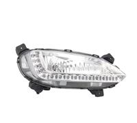 Ropaix Luz Circulación Diurna Coche Para Hyundai Para Santa Para Fe Para Maxcruz 2013-2016 Parachoques Delantero Faros Antiniebla Luces Diurnas Faros LED DRL Coche Luces Antiniebla(Bien)