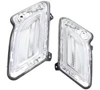 Ropaix Luz Circulación Diurna Coche Para Volvo Para V60 S60 2011 2012 2013 Luz Antiniebla Delantera Luz Circulación Diurna Luz Esquina Coche Indicador LED Luz Esquina Luces Antiniebla(1 par)