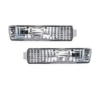 Ropaix Luz Circulación Diurna Coche Para VW Para Golf 2 Para MK2 Para Jetta 2 MK2 1980-1992 Con Arnés Parachoques Delantero Coche Luz Indicadora Señal Giro Luces Antiniebla(Blanco)