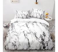 Ropas De Cama Microfibra Suave Marmol Funda Nordica 220 X 240 Impresión 3D Funda Nordica 150 con 2 Fundas De Almohada De 40X75Cm 220X240 Cm