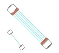 Ropas de resistencia para el ejercicio, bandas de resistencia al estado físico - Ejecutor del brazo de fitness del expansor de cofres y bandas de estiramiento - Dispositivo de entrenamiento del brazo,