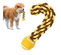 Rope Ball Dog Toy, Pet Teething Rope, Interactive Dog Toy, Tenis Ball Design, Dog Toy for Home, Backyard Dog Toy, Park Dog Toy, Garden Dog Toy, Teething Dog Toy, Interactive Pet Toy, Pet Ball Toy, Ro