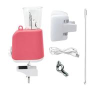 Rope Braiding Machine - Electric Alloy 8in | Automatic Weaving Device And Braid Tool For Craft DIY Bracelet Projects Necklace Jewelry Adults Kids Hobbyist Handmade String Jewelry Maker Gadget