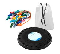 Rope Knot Puzzle, Educational Untangle String Challenge, Interactive Puzzle Game, Sturdy and Stackable String Solution for Kids, Birthday, Easter Fun, 20x20 cm, 210g, ABS