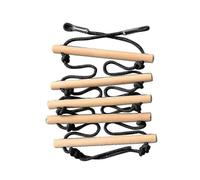 Rope Ladder for Kids Climbing Obstacle 5 Rungs Wooden Swing Rope Ladder with 2 Hooks Swing_fc31(EPA08)