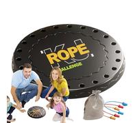 Rope Puzzles Colorful - Rope Knot Untangle, Stack Sorting Game | Strategy Mind Toy System, Travel Game Educational Fine Motor Skills Toy For Kids Teens Adults Games Night Fun Activity