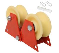 Rope Retract Pulley, Foldable Manual Pulley Wheel for Wall or Corner Use, Labor-Saving Cord Management Tool for Home Improvement, Outdoor Tasks, Decoration, and Stage Setup