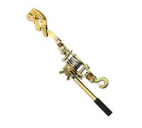 Rope Tensioner - 2 Ton/1Ton Double Hook Puller, Multi-functional Double Hook Wire Tensioners, Wire Rope Winch Puller | For Agriculture Garden Tractor Securing Shade Outdoor Construction Site Farm