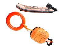Rope Throw Bag, Reflective Floating Water Safety Device, Boating Throw Line | Throwable Flotation Device For Women Men Kayakers Staff Guides River Shoreline Kayak Flood Pool