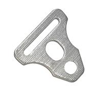 Rope Tightener, Guyline Tensioner, Non-Slip Waterproof Quick-Tighten Aluminum Buckle Easy-Adjust, One-Hand Operations Rust-Resistant Finish, Cord Adjuster for Camping Tents Tarps