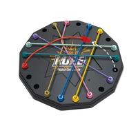 Rope Untangling Game, Twisted Rope Knots Puzzle, ABS Interactive Board Game, Educational Brain Teaser for Boys, Girls, Fun Problem Solving, Family Entertainment, 7.2 Inches