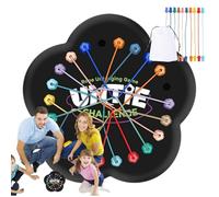 Rope Untangling Game - Twisted Tangler Rope Sorting Puzzle Game, Rope Puzzle Game, Fine Motor Skills Lacing Toy, Lacing Toys Rope Knots Untangle Toy for Boys and Girls