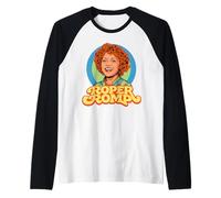 Roper Romp Funny Three's Company Helen Roper Retro TV Camiseta Manga Raglan