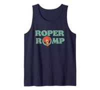 Roper Romp Mrs Roper Three's Company Typography 80s Camiseta sin Mangas