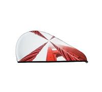 Ropes on The Golden Gate Bridge - Gorro de pelo seco con estampado de turbante de secado rápido, toalla de pelo seco absorbente con botón para mujer