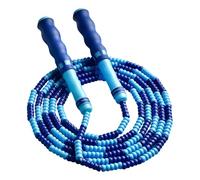 Ropio De Salto Con Cuentas - Cuerdas De Salto De Cuentas | Rope Fitness | Cadena Ajustable De 8 Pies Con Manijas Ergonómicas Para Ejercicio De Ejercicio Escuela De Gimnasia PE Home Faition