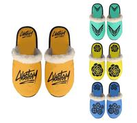 RoPox Pantuflas de Algodón Personalizadas, Personalizables con fotos y texto, de Algodón suave, para interior y exterior, para Dormitorio, Hotel, Regalos Personalizados para Familiares y Amigos