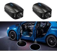 RoPox Personalizar Luces LED de Bienvenida, luz de Bienvenida del Coche, Carga USB, Luz de Bienvenida para Puerta de Coche HD, Luces de Bienvenida inalámbricas para alféizar de Puerta de Coche