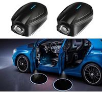 RoPox Personalizar Luces LED de Bienvenida, luz de Bienvenida del Coche, Carga USB, Luz de Bienvenida para Puerta de Coche HD, Luces de Bienvenida inalámbricas para alféizar de Puerta de Coche