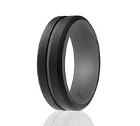ROQ - , Conjunto de anillo de boda Platino Irregular Sin piedras preciosas de los hombres, Multi-color, - I0117922