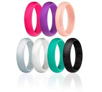 ROQ - , Conjunto de anillo de boda Sin tipo de metal Irregular Sin piedras preciosas De las mujeres, Multi-color, - I0117476