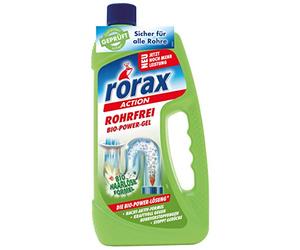 Rorax Rohrfrei Bio-Power-Gel, 2er paquete (2 x 1 l)