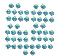 Rordigo 50 Interruptores de Teclado Box, Teclado Mecánico Personalizado Cherry MX, Interruptor de 5 para Feker 75 GMK67 GK61