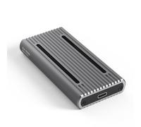 Rordigo Carcasa para Disco Duro M.2 de Protocolo Dual RGB Nvme/Ngff Universal Gen2 Caja para Unidad de Estado SóLido Phantom de 10 Gbps