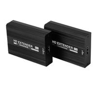 Rordigo Extensor de Red ET1815 150M HD 1080P Compatible con Transmisor Receptor Compatible con Fuente de Alimentación PoE con Enchufe de la UE