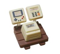 Rordigo K04 - Juego de teclas de teclado 3 en 1 para mecánico, clásico retro, tapas de teclas lindas, teclas personalizadas, amarillo , duradero