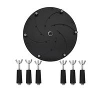 Rordigo M33x3.5 300 mm Husillo Mandíbula para Carpintería Mandriles de Torno Centrífugos Autocentrantes para Herramientas de Mandril de Torno Giratorio de Madera Hueca