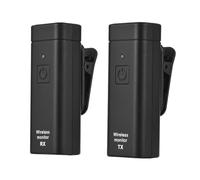 Rordigo MicróFono InaláMbrico UHF Radio Collar Clip TransmisióN en MicróFono con ReduccióN de Ruido MicróFono Grabador de VíDeo