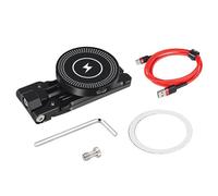 Rordigo Soporte magnético multifuncional para fotos con carga inalámbrica, trípode plegable de liberación rápida, soporte para teléfono selfie de mano, fácil instalación, B