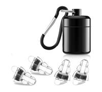 Rordigo Tapones para los oídos de alta fidelidad para conciertos, reutilizables, con cancelación de ruido para conciertos, reducción de ruido, músicos, festivales de música, duraderos, fáciles de usar