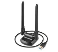 Rordigo Tarjeta de Red InaláMbrica AX5400M, USB 3.0 Sin Controlador, Computadora de Escritorio, Transmisor Receptor WiFi InaláMbrico 5G/6G