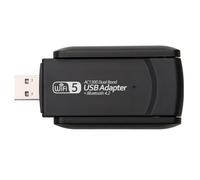 Rordigo Tarjeta de Red InaláMbrica de Doble Banda de 1300M Bluetooth 4.2 + WiFi Tarjeta de Red PequeñA InaláMbrica 5G USB 2 en 1 Sin Controlador