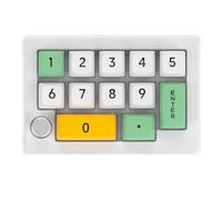 Rordigo Teclado Programable Macro de 13 Teclas Interruptor MecáNico Totalmente Intercambiable en Caliente Teclado para Juegos con Luz RGB de 7 Colores-