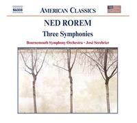 Serebrier,José - Ned Rorem : Trois symphonies