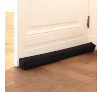 Rori Tope magnético contra Corrientes para Puertas 120 cm - Tope de Puerta para protección - Junta Inferior de Puerta Negra - Tope contra Corrientes y Ruido - Tope Cuadrado