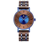 RORIOS Madera del Reloj Moda Reloj Hombre Analógico Cuarzo Relojes Natural Madera Reloj Casual Men Watch