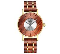 RORIOS Madera del Reloj Moda Reloj Hombre Analógico Cuarzo Relojes Natural Madera Reloj Casual Men Watch
