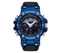 RORIOS Men's Digital Watches Multifuncionales con Alarma Militar y Deportiva